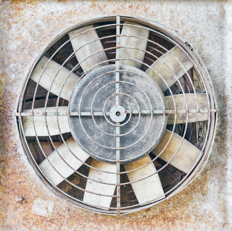 Damaged Roof Ventilator