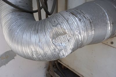 Damaged Roof Ventilator